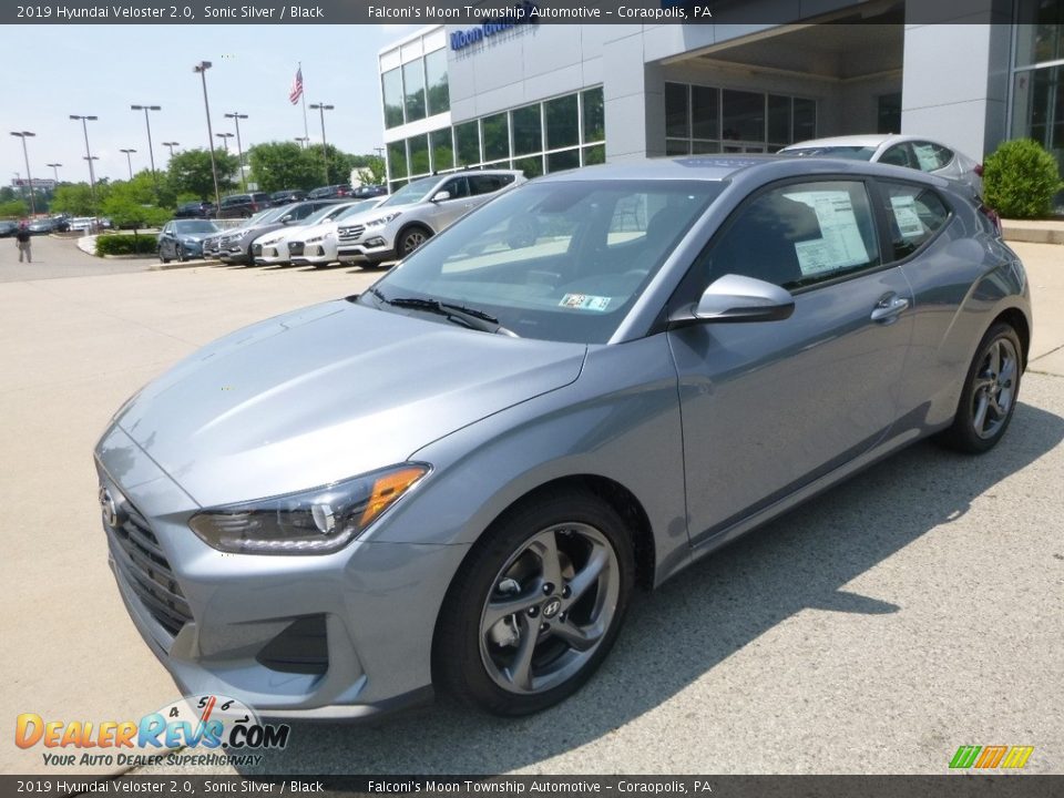 2019 Hyundai Veloster 2.0 Sonic Silver / Black Photo #5