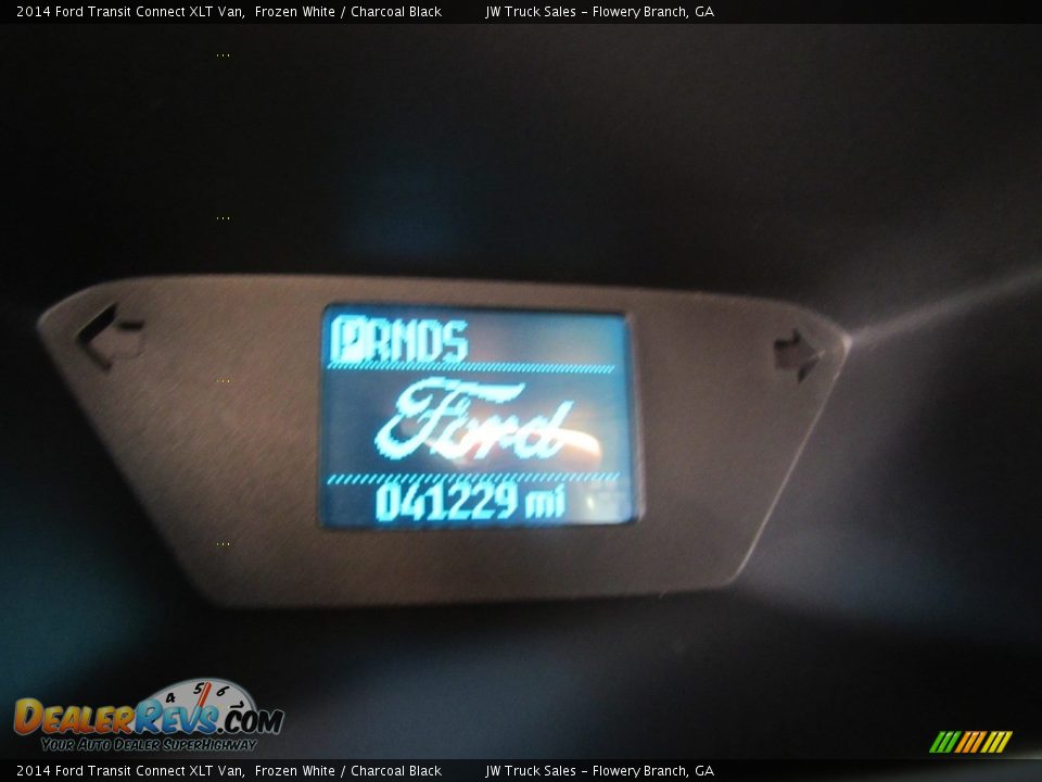 2014 Ford Transit Connect XLT Van Frozen White / Charcoal Black Photo #25