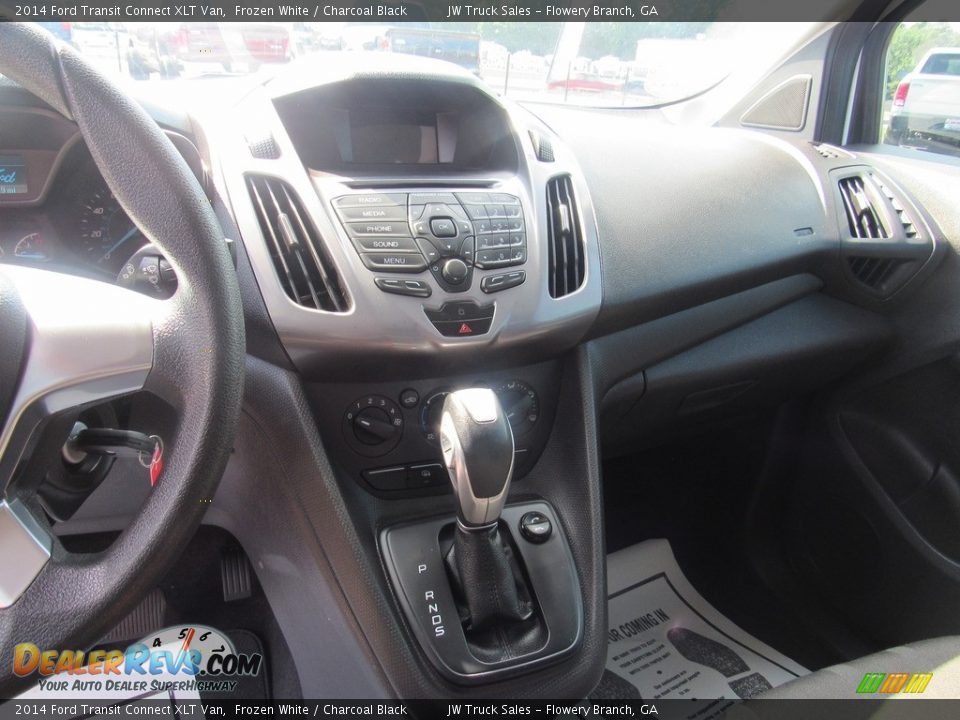 2014 Ford Transit Connect XLT Van Frozen White / Charcoal Black Photo #26