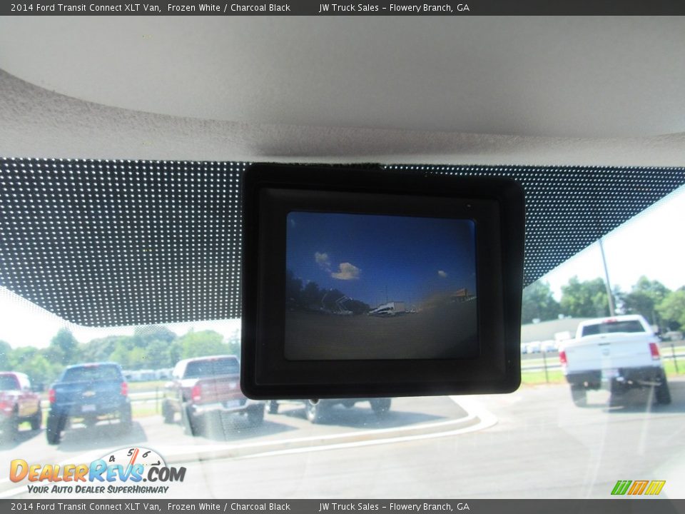 2014 Ford Transit Connect XLT Van Frozen White / Charcoal Black Photo #27