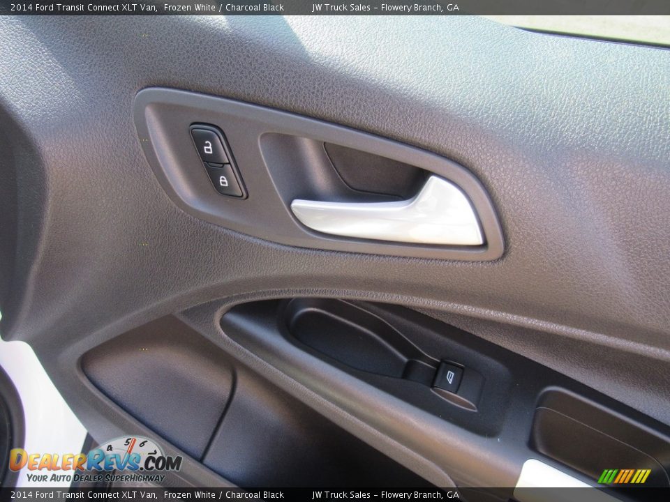 2014 Ford Transit Connect XLT Van Frozen White / Charcoal Black Photo #29
