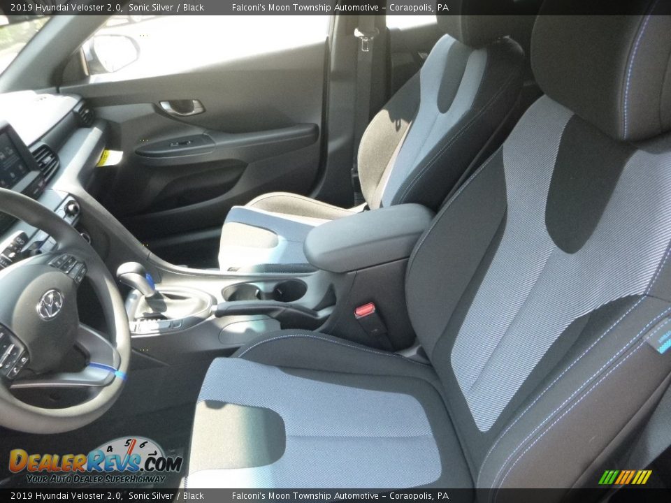 Black Interior - 2019 Hyundai Veloster 2.0 Photo #9
