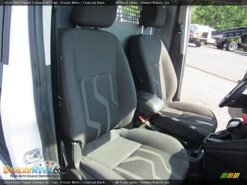 2014 Ford Transit Connect XLT Van Frozen White / Charcoal Black Photo #30