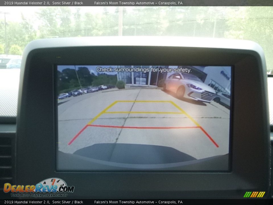 2019 Hyundai Veloster 2.0 Sonic Silver / Black Photo #15