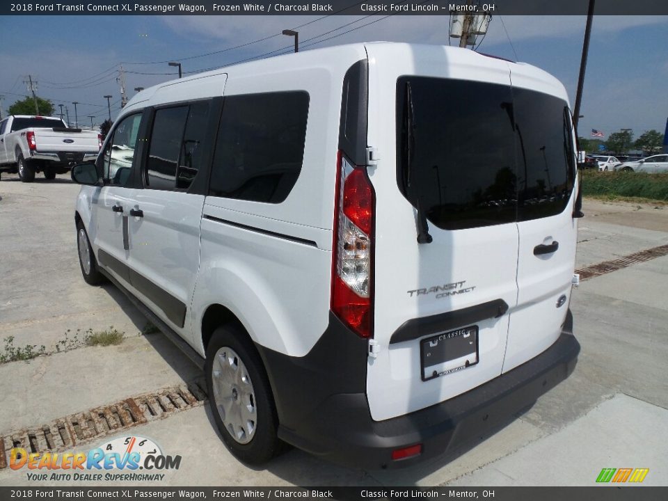 2018 Ford Transit Connect XL Passenger Wagon Frozen White / Charcoal Black Photo #3
