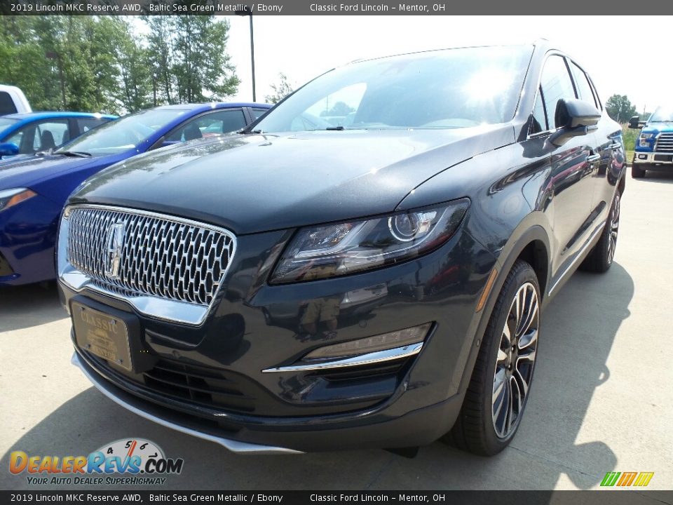 2019 Lincoln MKC Reserve AWD Baltic Sea Green Metallic / Ebony Photo #1