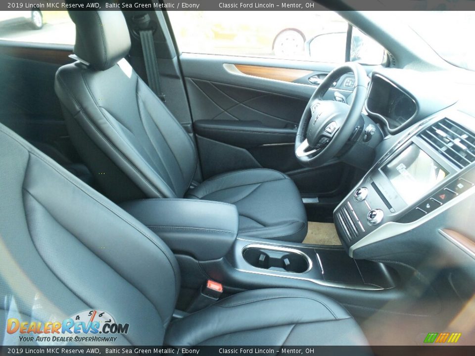 2019 Lincoln MKC Reserve AWD Baltic Sea Green Metallic / Ebony Photo #3