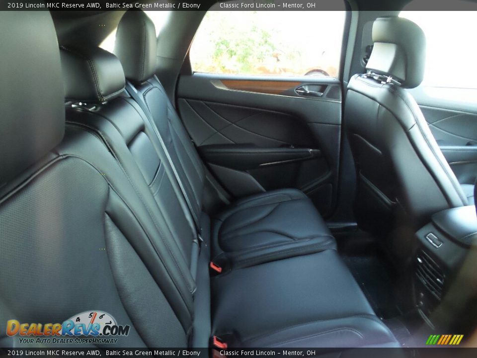 2019 Lincoln MKC Reserve AWD Baltic Sea Green Metallic / Ebony Photo #4