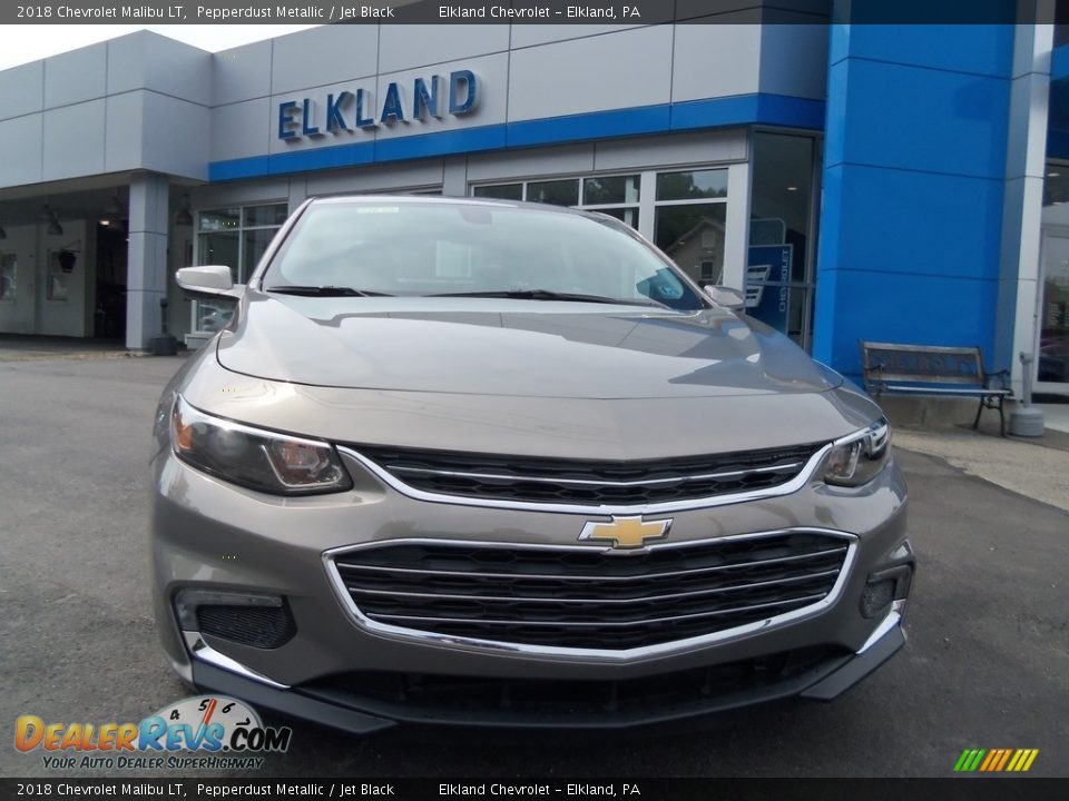 2018 Chevrolet Malibu LT Pepperdust Metallic / Jet Black Photo #3