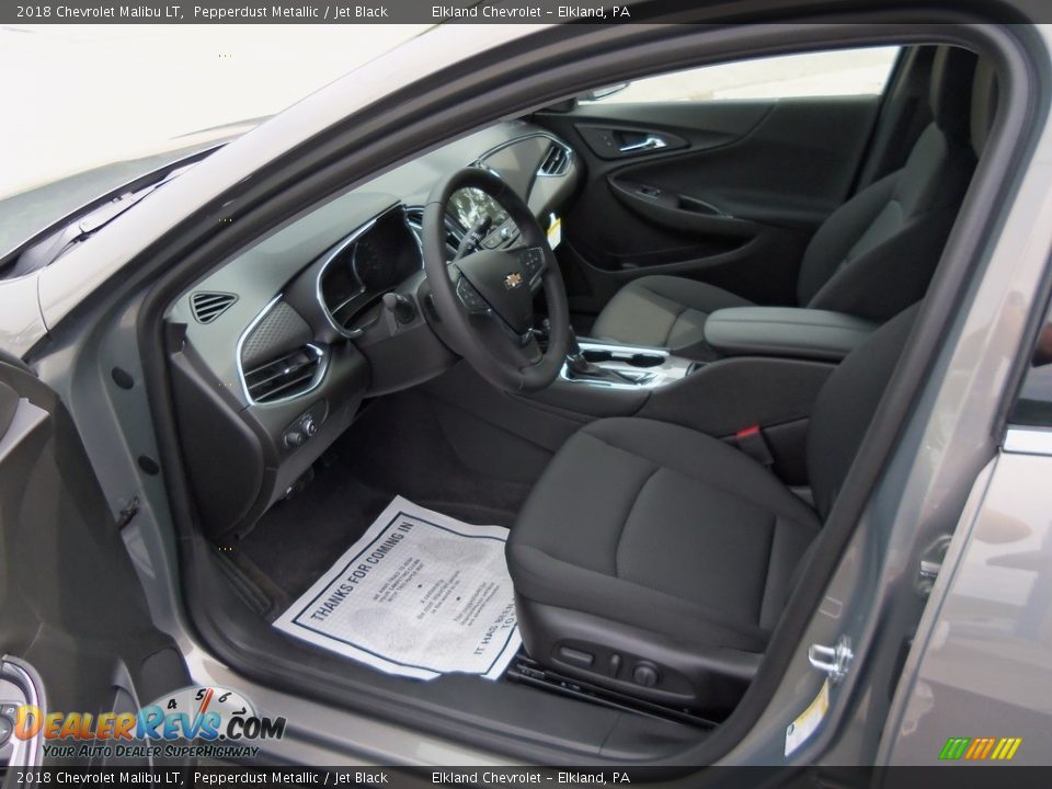 2018 Chevrolet Malibu LT Pepperdust Metallic / Jet Black Photo #15