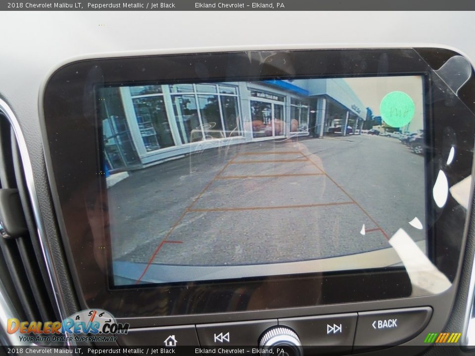 2018 Chevrolet Malibu LT Pepperdust Metallic / Jet Black Photo #20
