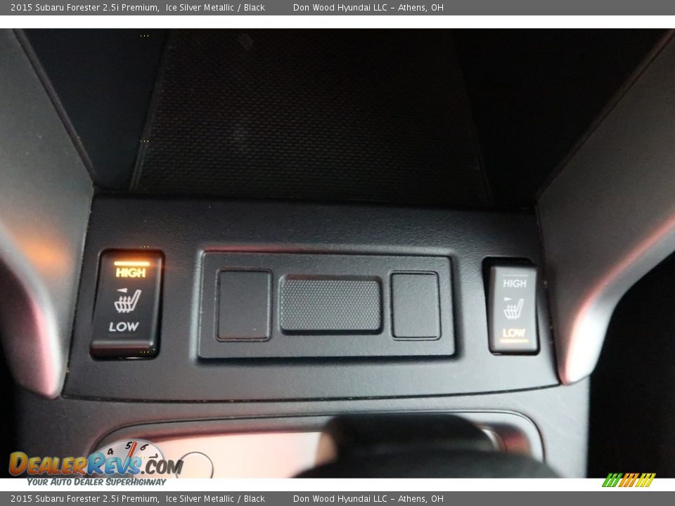 2015 Subaru Forester 2.5i Premium Ice Silver Metallic / Black Photo #5