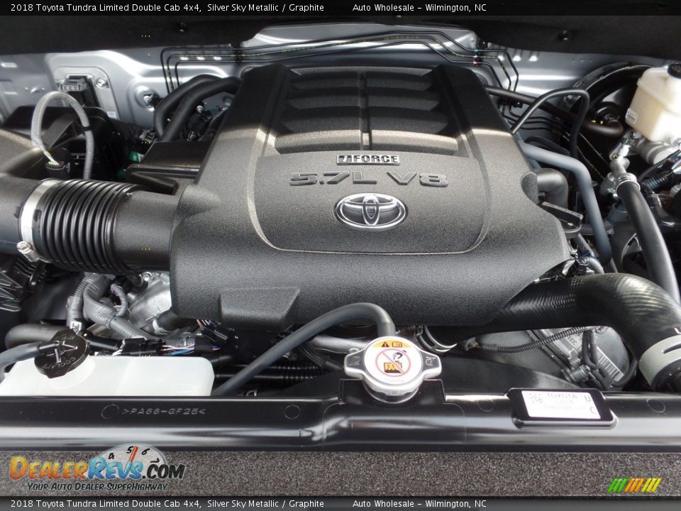 2018 Toyota Tundra Limited Double Cab 4x4 5.7 Liter i-Force DOHC 32-Valve VVT-i V8 Engine Photo #6