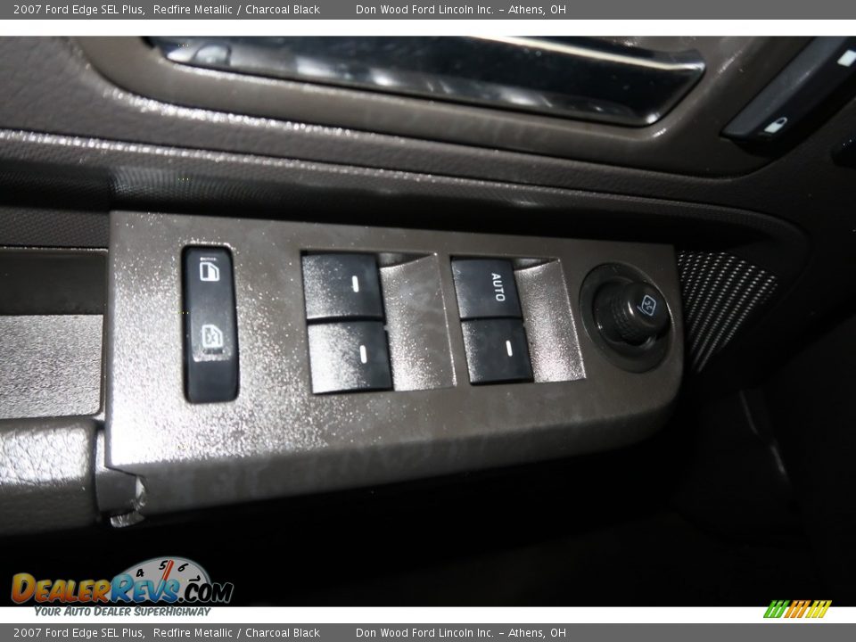 2007 Ford Edge SEL Plus Redfire Metallic / Charcoal Black Photo #33