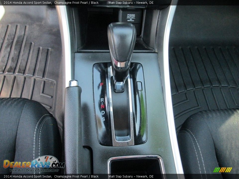 2014 Honda Accord Sport Sedan Champagne Frost Pearl / Black Photo #26