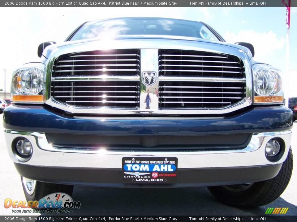 2006 Dodge Ram 1500 Big Horn Edition Quad Cab 4x4 Patriot Blue Pearl Medium Slate Gray Photo