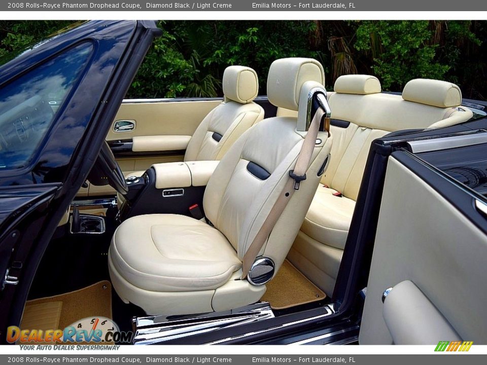 Light Creme Interior - 2008 Rolls-Royce Phantom Drophead Coupe  Photo #42