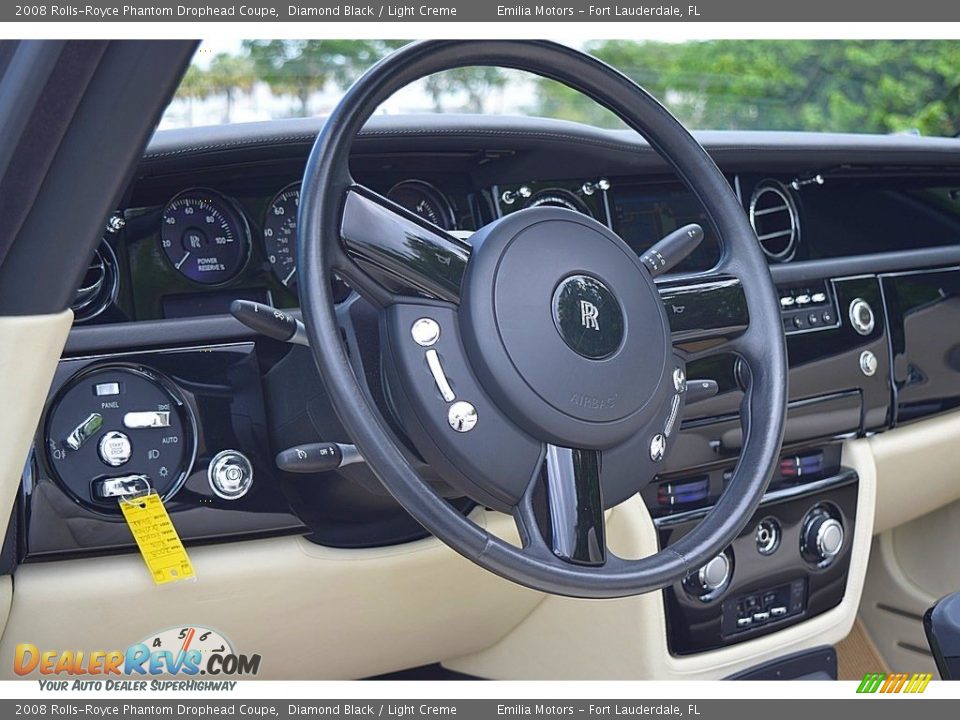 2008 Rolls-Royce Phantom Drophead Coupe  Steering Wheel Photo #46