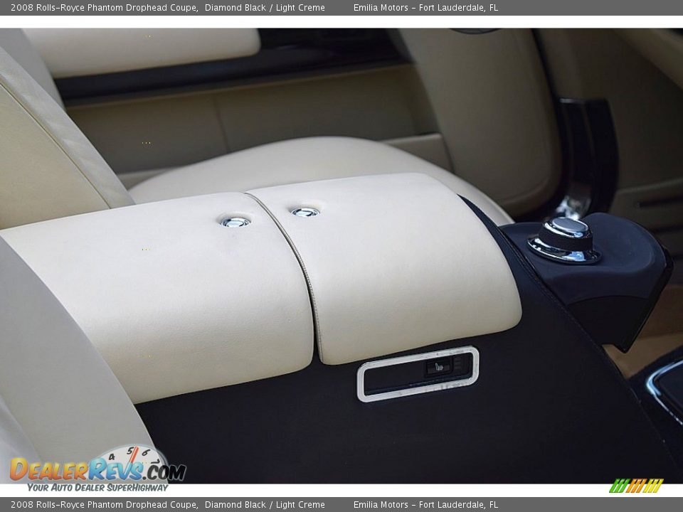 2008 Rolls-Royce Phantom Drophead Coupe Diamond Black / Light Creme Photo #60
