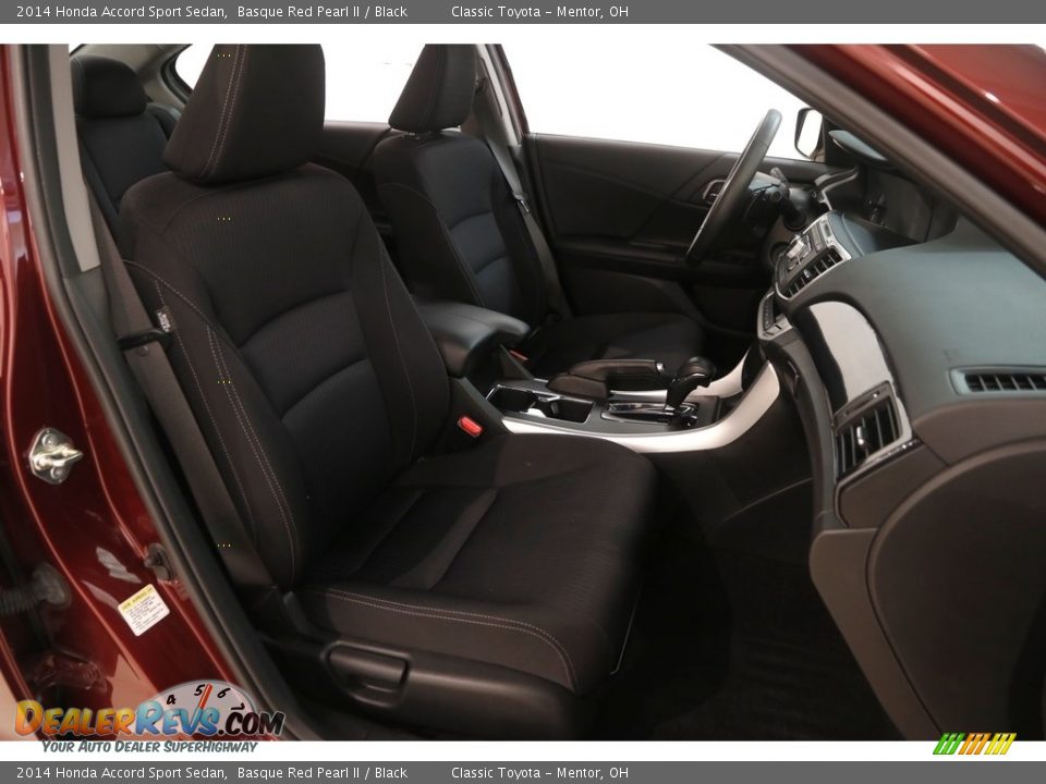 2014 Honda Accord Sport Sedan Basque Red Pearl II / Black Photo #14