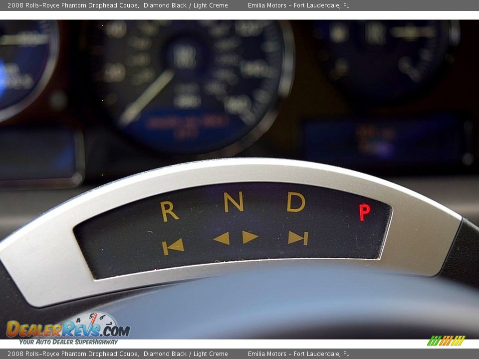 2008 Rolls-Royce Phantom Drophead Coupe Diamond Black / Light Creme Photo #82