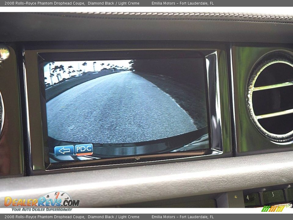 2008 Rolls-Royce Phantom Drophead Coupe Diamond Black / Light Creme Photo #83