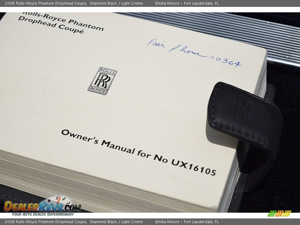 2008 Rolls-Royce Phantom Drophead Coupe Diamond Black / Light Creme Photo #97