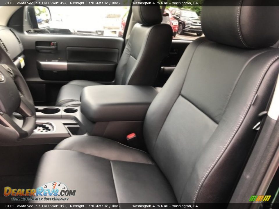 Front Seat of 2018 Toyota Sequoia TRD Sport 4x4 Photo #10