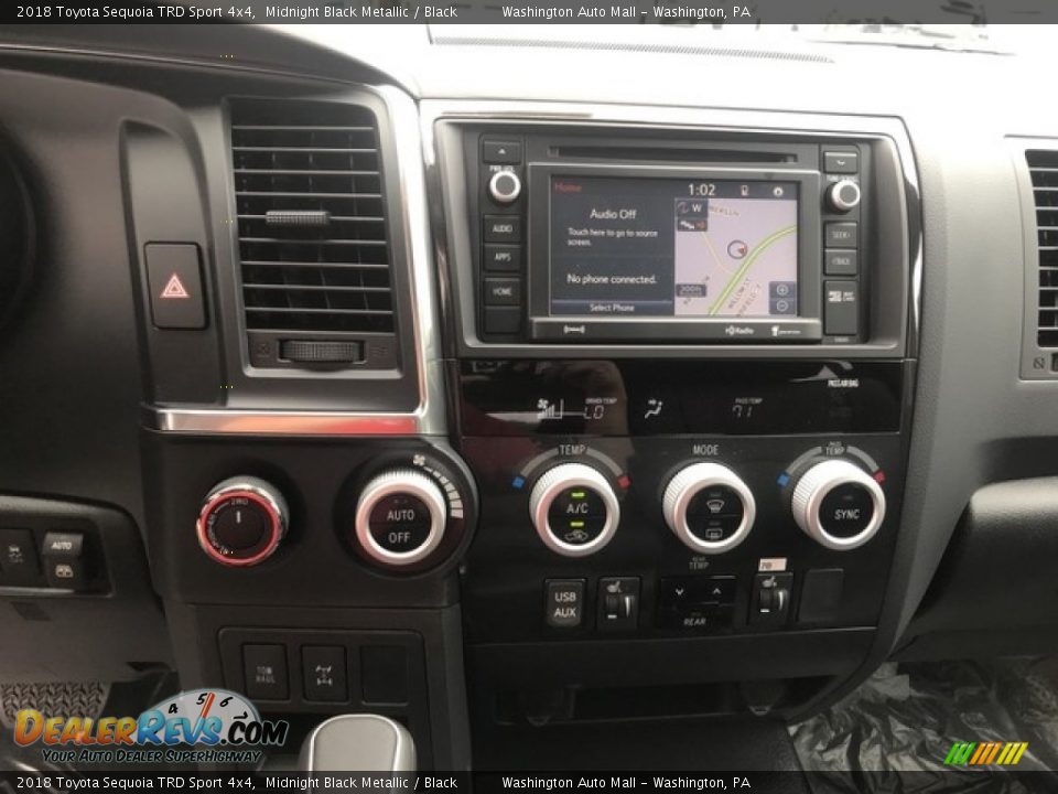 Controls of 2018 Toyota Sequoia TRD Sport 4x4 Photo #13