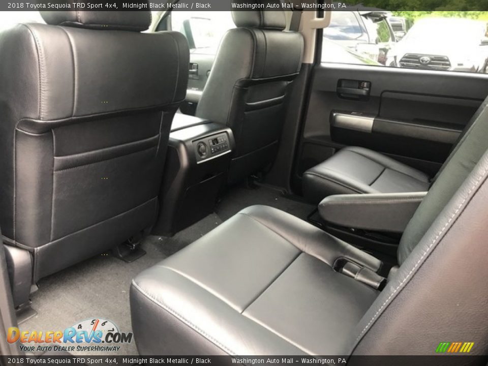 Rear Seat of 2018 Toyota Sequoia TRD Sport 4x4 Photo #19