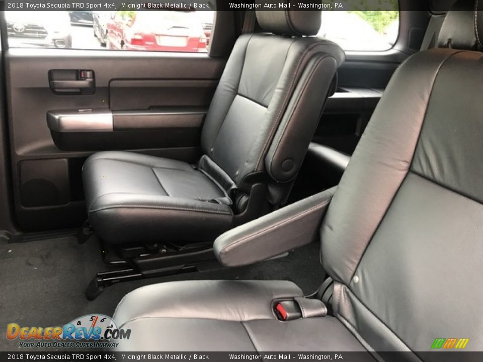 Rear Seat of 2018 Toyota Sequoia TRD Sport 4x4 Photo #20