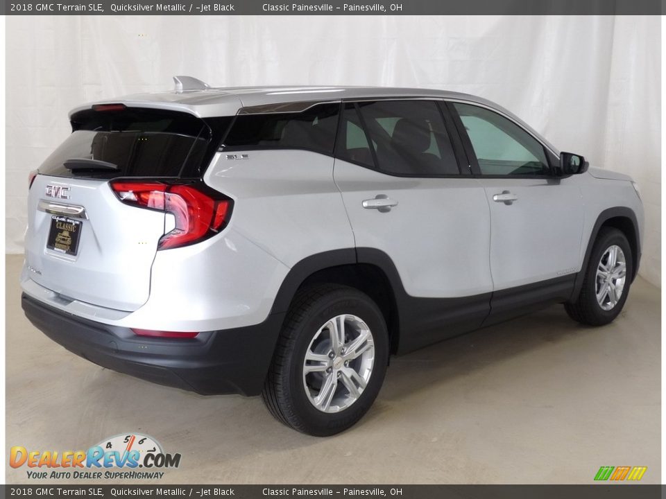 2018 GMC Terrain SLE Quicksilver Metallic / ­Jet Black Photo #2