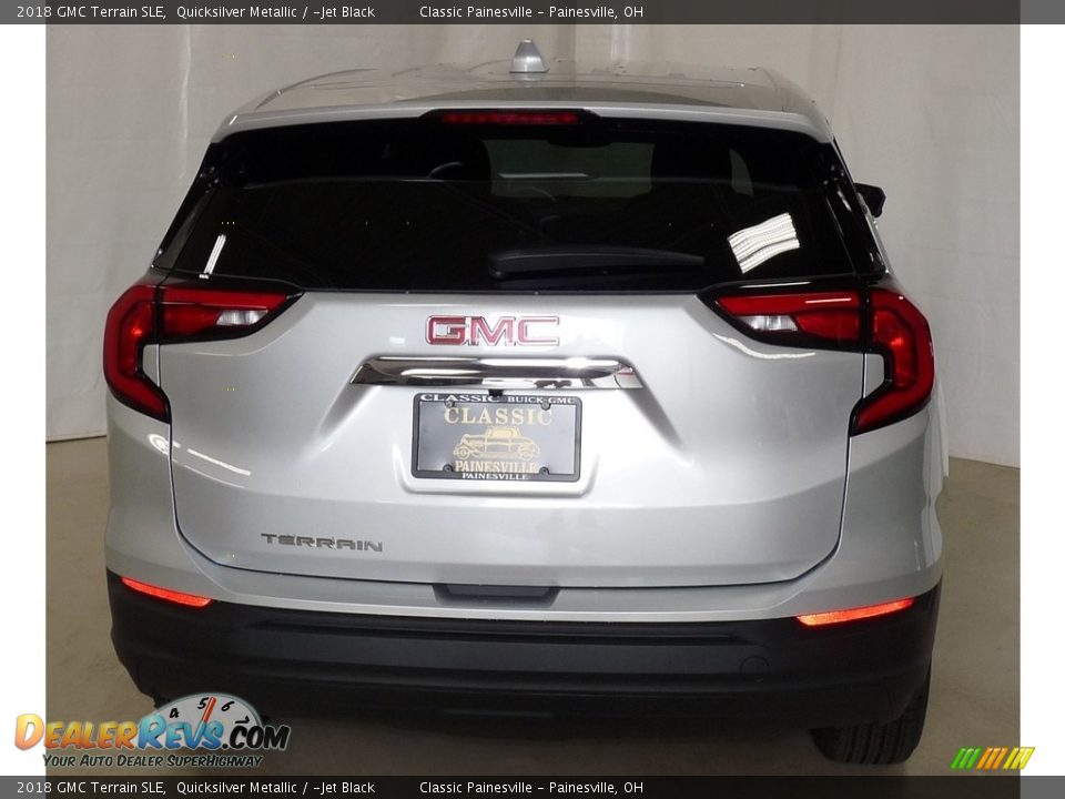 2018 GMC Terrain SLE Quicksilver Metallic / ­Jet Black Photo #3