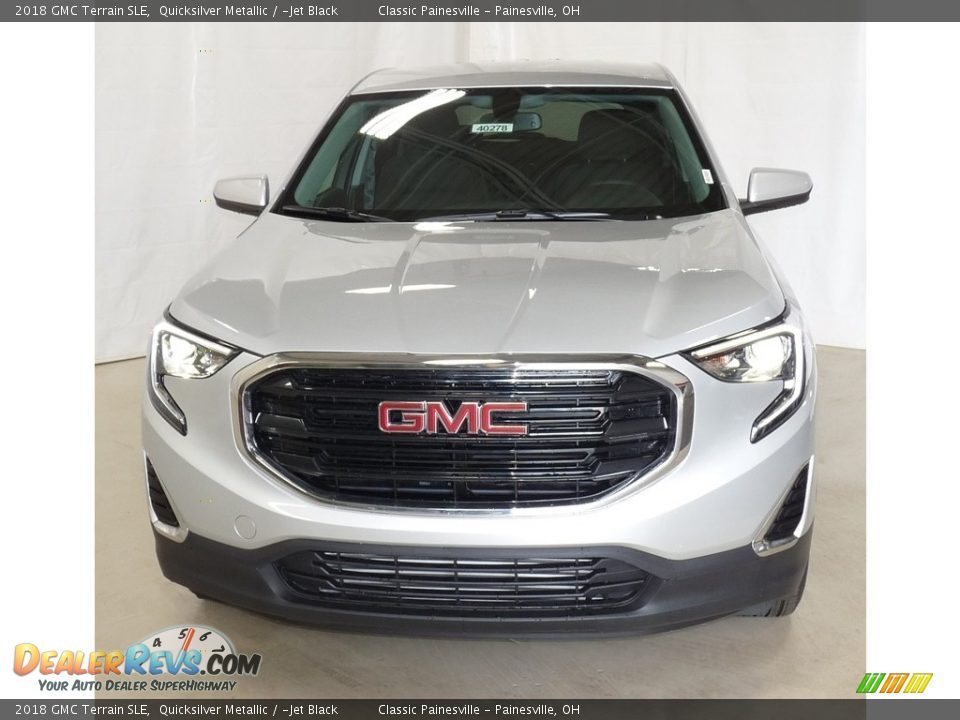 2018 GMC Terrain SLE Quicksilver Metallic / ­Jet Black Photo #4