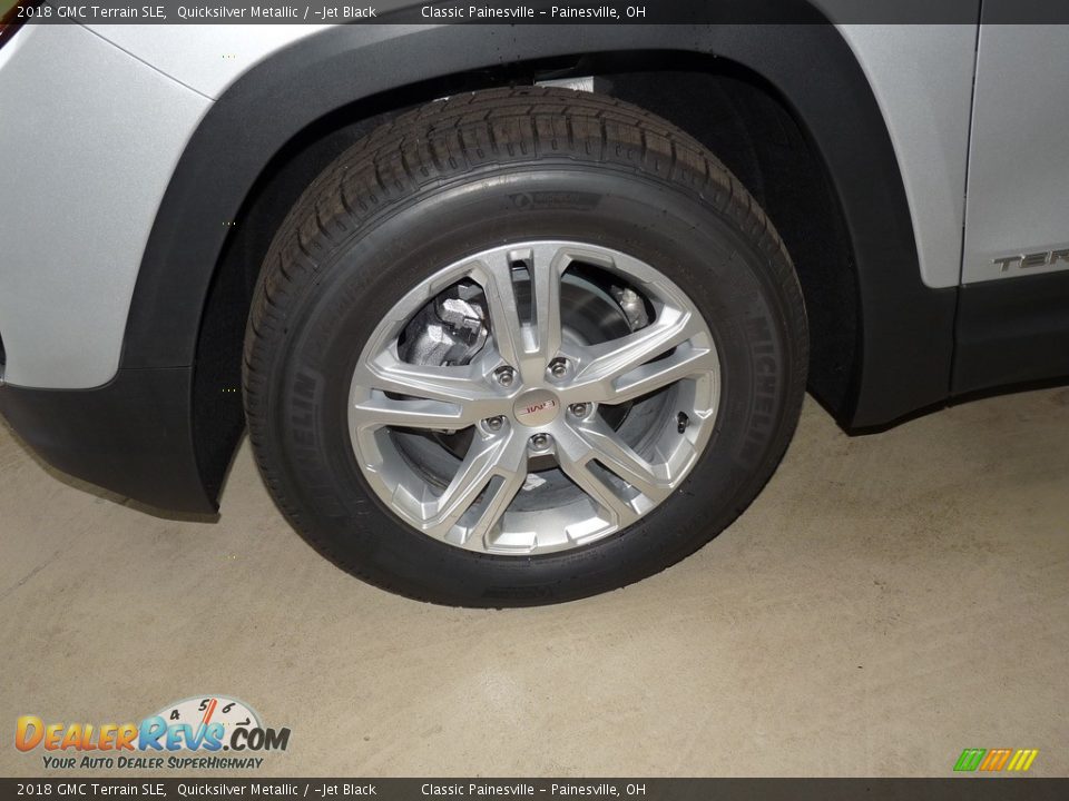2018 GMC Terrain SLE Quicksilver Metallic / ­Jet Black Photo #5