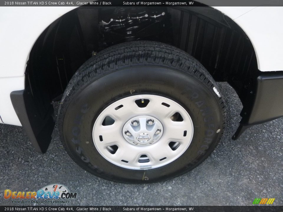 2018 Nissan TITAN XD S Crew Cab 4x4 Glacier White / Black Photo #2