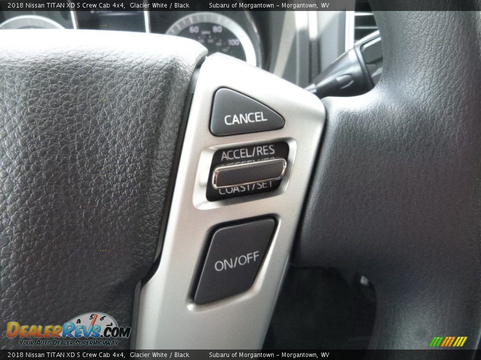 2018 Nissan TITAN XD S Crew Cab 4x4 Glacier White / Black Photo #18