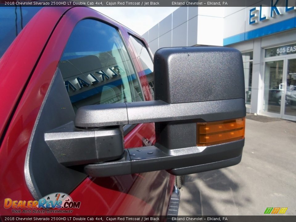 2018 Chevrolet Silverado 2500HD LT Double Cab 4x4 Cajun Red Tintcoat / Jet Black Photo #9