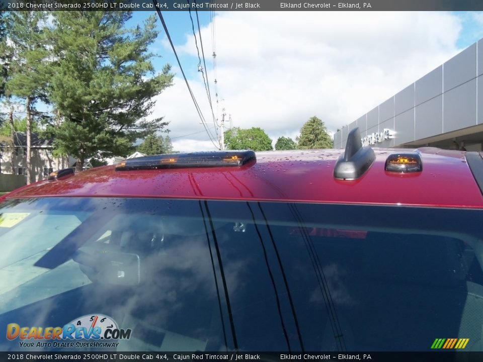 2018 Chevrolet Silverado 2500HD LT Double Cab 4x4 Cajun Red Tintcoat / Jet Black Photo #10