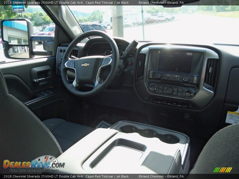 2018 Chevrolet Silverado 2500HD LT Double Cab 4x4 Cajun Red Tintcoat / Jet Black Photo #14