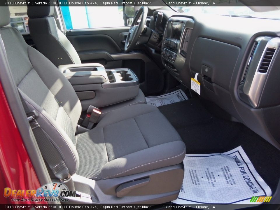 2018 Chevrolet Silverado 2500HD LT Double Cab 4x4 Cajun Red Tintcoat / Jet Black Photo #15
