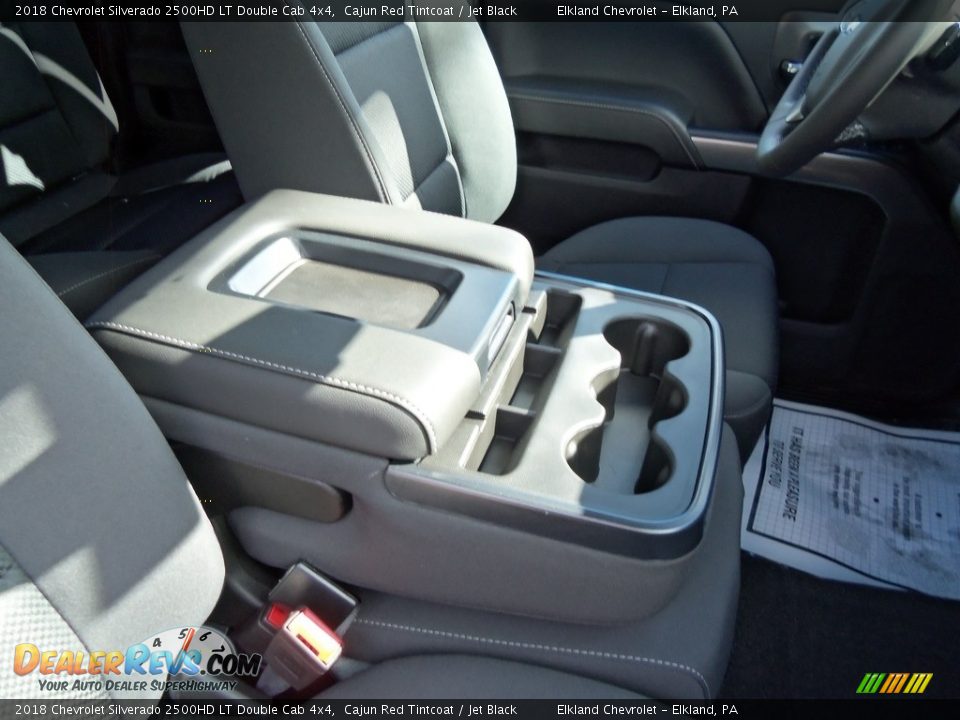 2018 Chevrolet Silverado 2500HD LT Double Cab 4x4 Cajun Red Tintcoat / Jet Black Photo #16