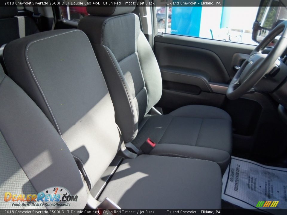 2018 Chevrolet Silverado 2500HD LT Double Cab 4x4 Cajun Red Tintcoat / Jet Black Photo #18