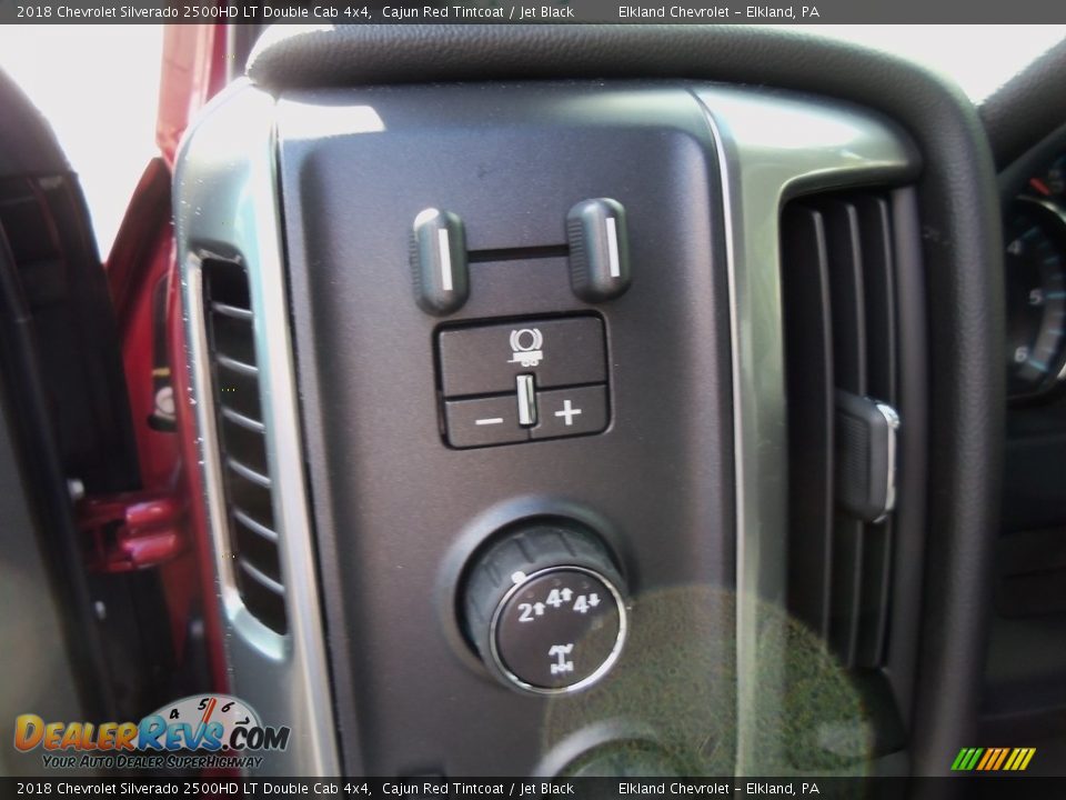 2018 Chevrolet Silverado 2500HD LT Double Cab 4x4 Cajun Red Tintcoat / Jet Black Photo #21