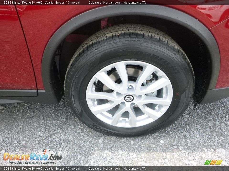 2018 Nissan Rogue SV AWD Scarlet Ember / Charcoal Photo #2