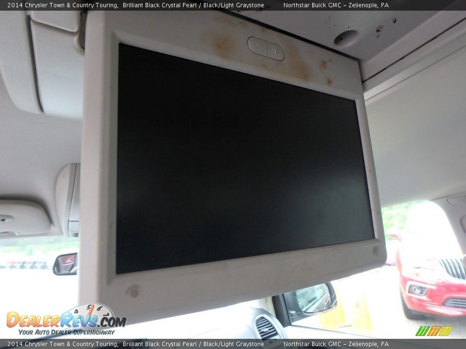 2014 Chrysler Town & Country Touring Brilliant Black Crystal Pearl / Black/Light Graystone Photo #20