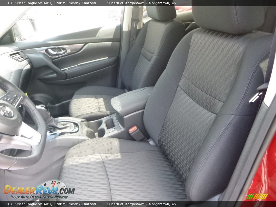 2018 Nissan Rogue SV AWD Scarlet Ember / Charcoal Photo #15