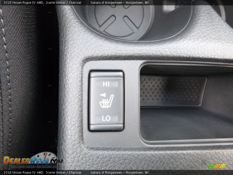 2018 Nissan Rogue SV AWD Scarlet Ember / Charcoal Photo #20