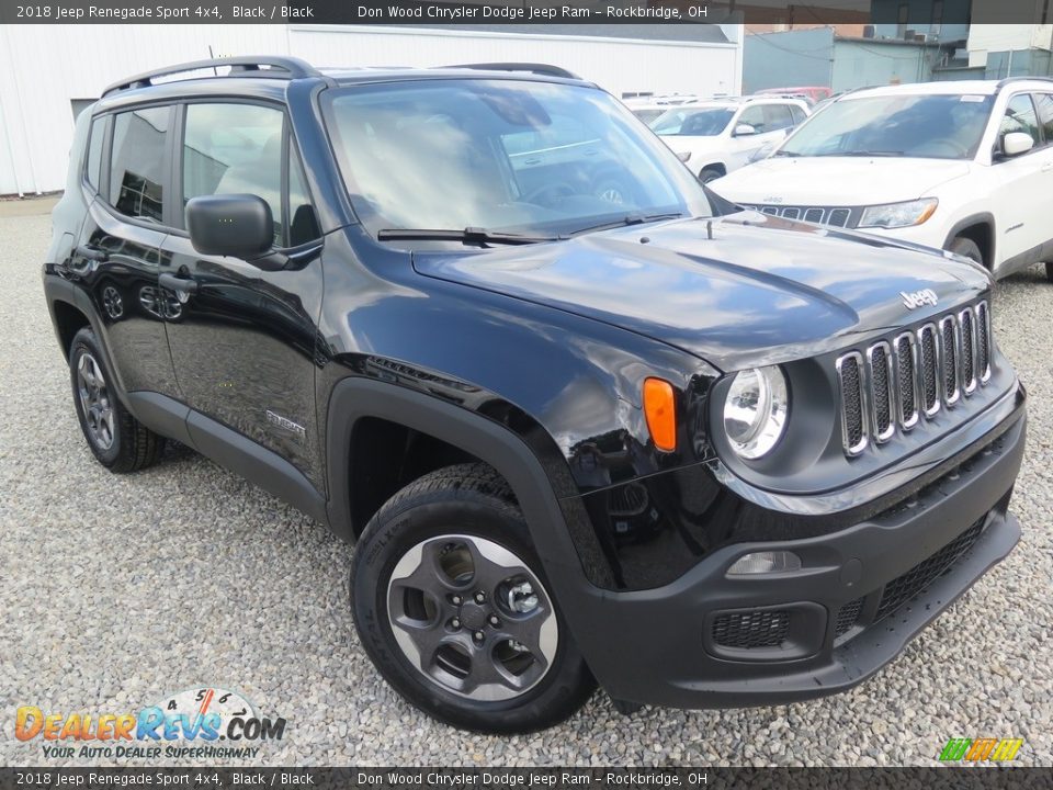 Front 3/4 View of 2018 Jeep Renegade Sport 4x4 Photo #6