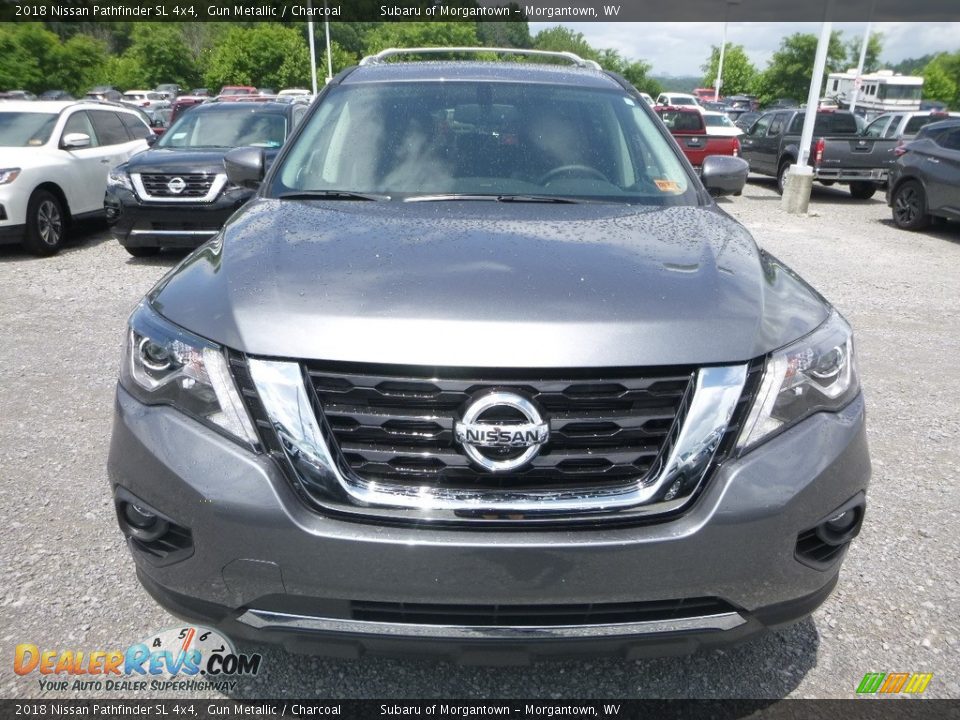 2018 Nissan Pathfinder SL 4x4 Gun Metallic / Charcoal Photo #9